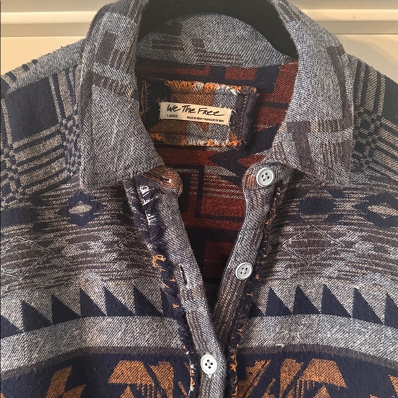 Free People We The Free Arizona Sky Pullover - Picture 6 of 8